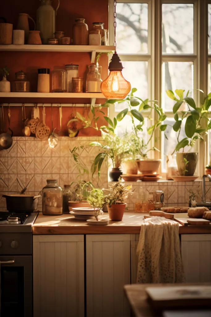 modern organic kitchen